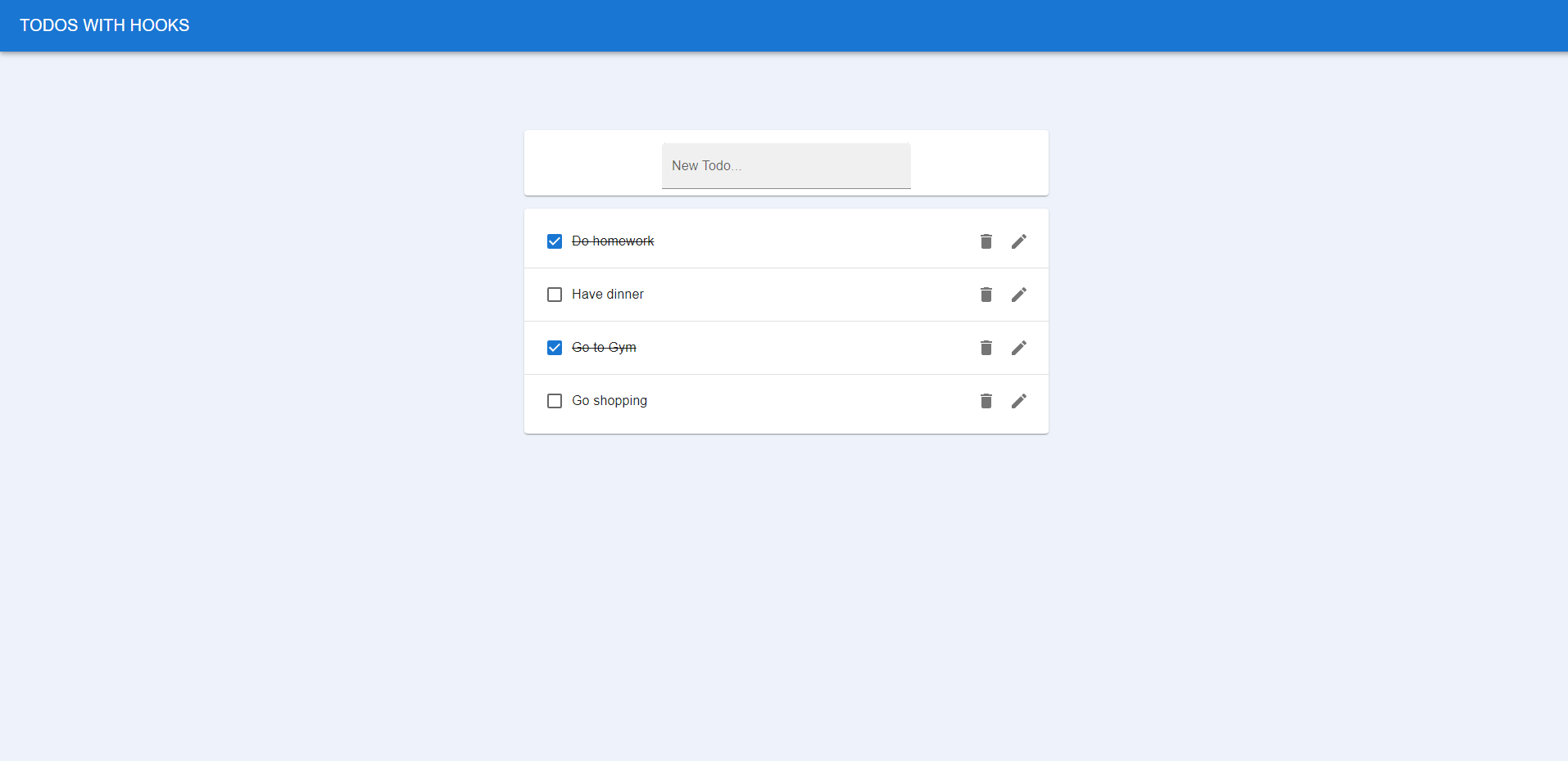Image of Simple React Todo-List Project
