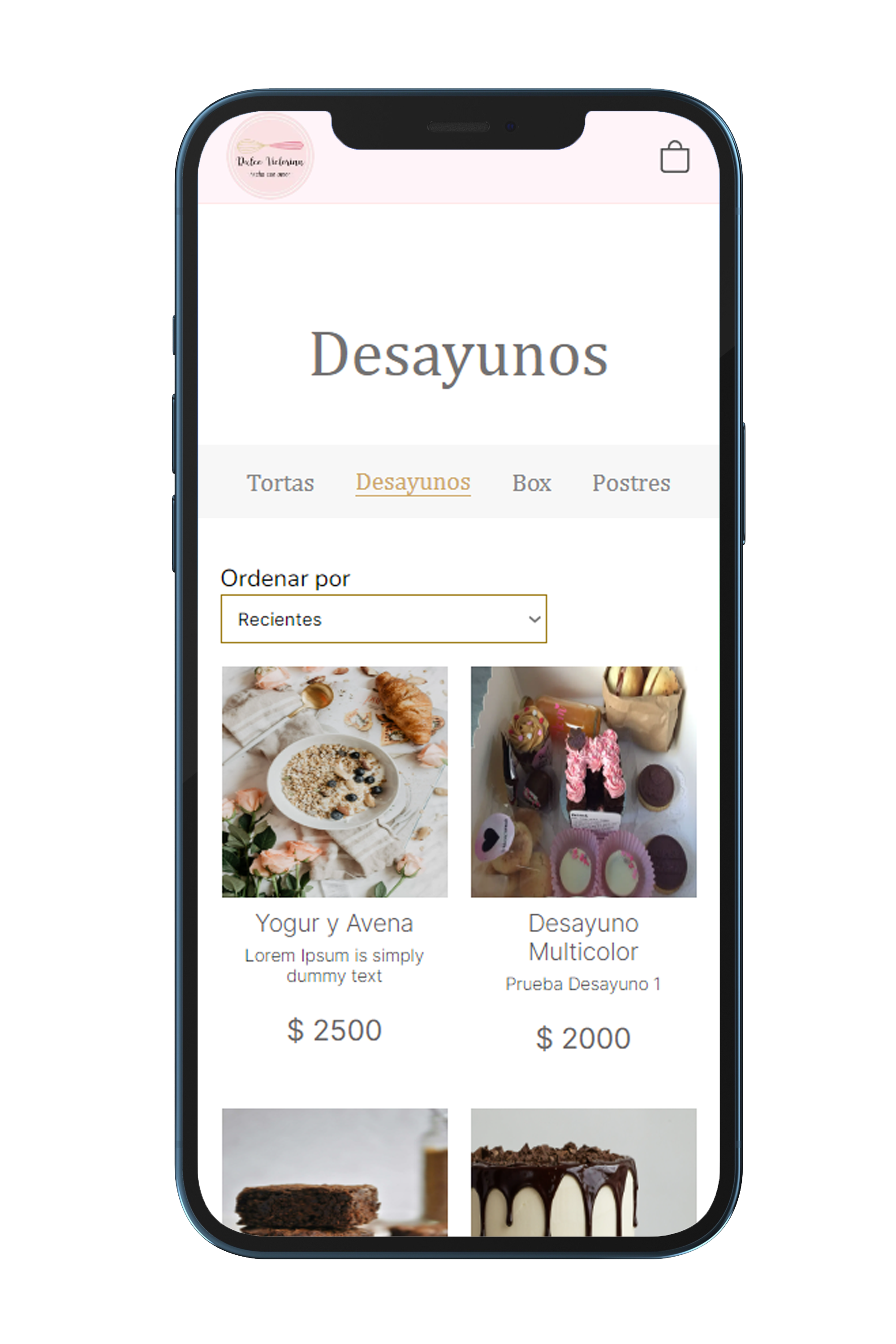 Phone view of Dulce Victorina - Mockup Image by originalmockup on Freepik
